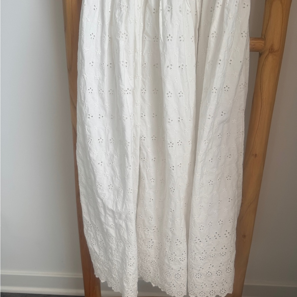 Doen White Eyelet Maxi Dress - Picture 4 of 5